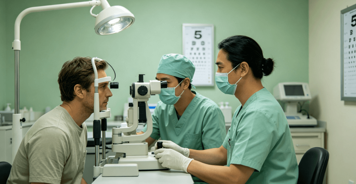 China ophthalmology eye surgery and vision package
