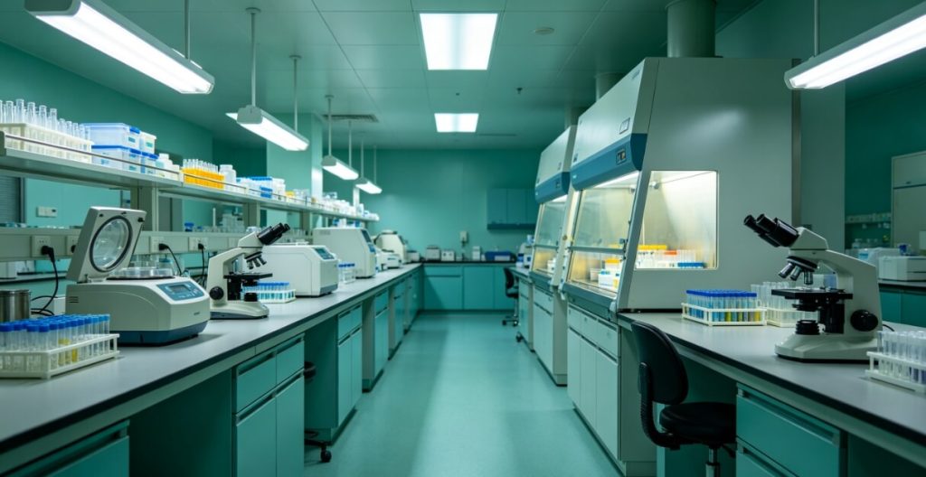 Modern laboratories support precise screening and treatment planning